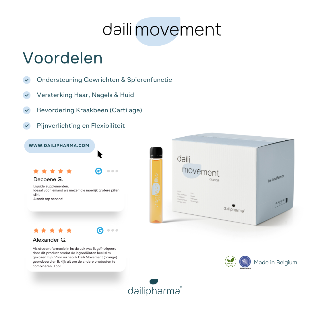 Dubbel Daili Movement | Bundelvoordeel PLUSPAS