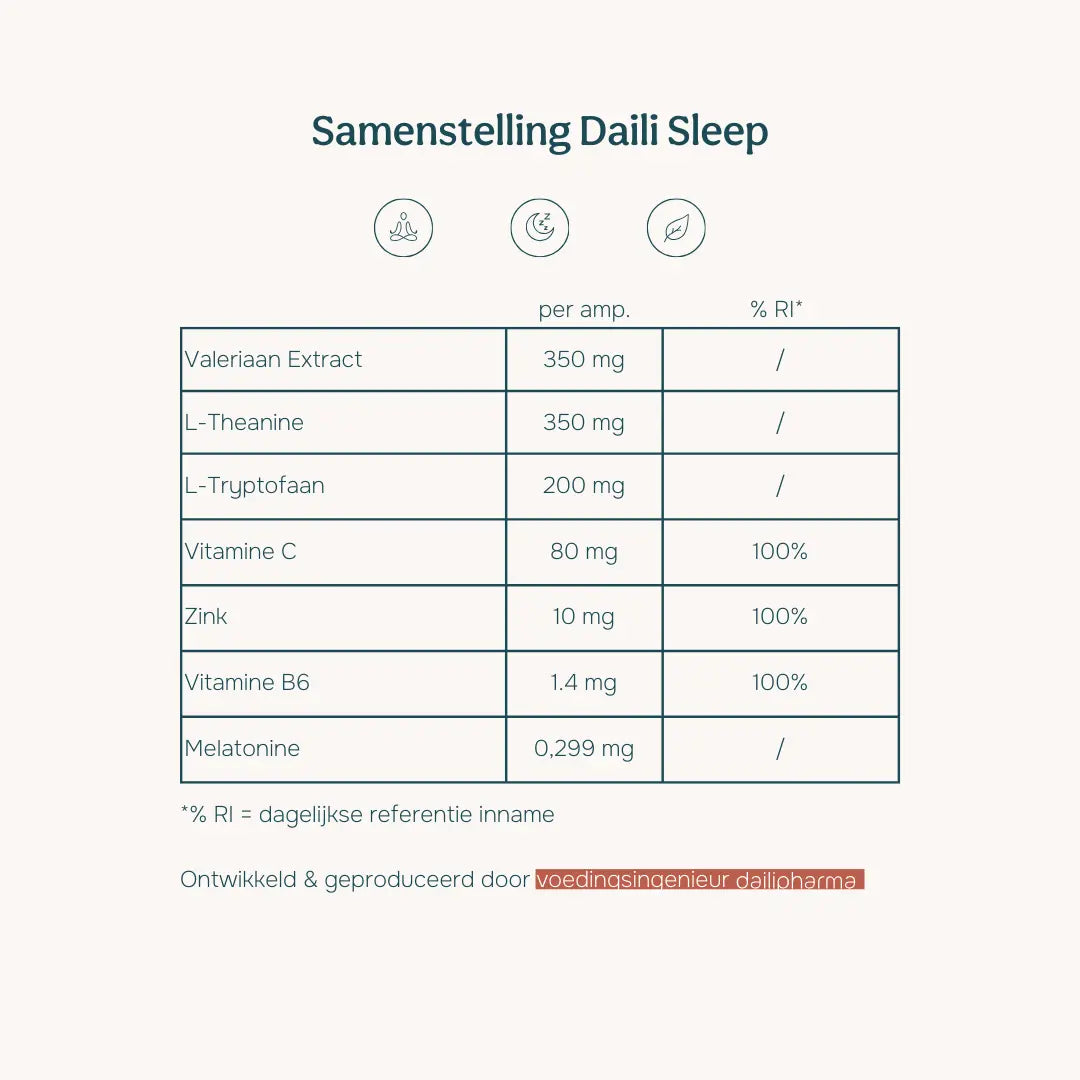 Daili Sleep | Slaapsupplement Dailipharma