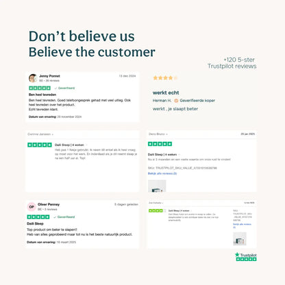 Daili Sleep | Slaapsupplement Dailipharma