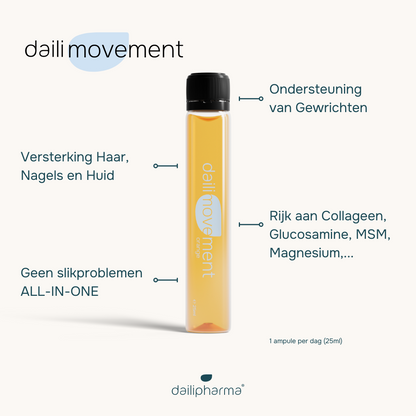 Daili Movement (Gewrichten, Kraakbeen, Haar, Nagels, Huid) | 4 weken